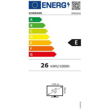 SCHNEIDER TV LED HDTV - GMS32A3