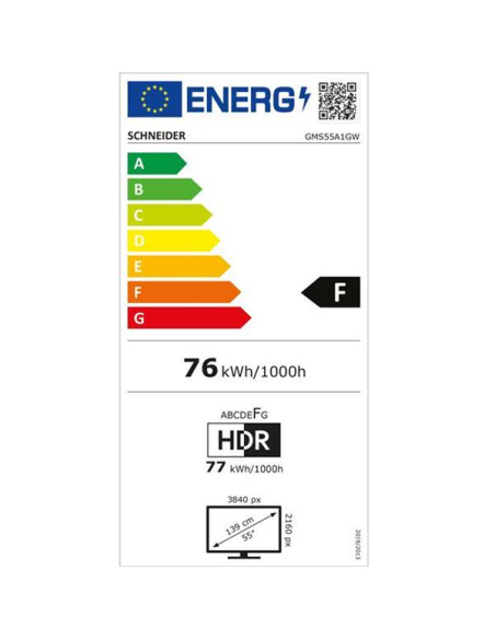 SCHNEIDER TV LED UHD 4K - GMS55A1GW