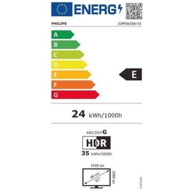 PHILIPS TV LED HDTV1080p - 32PFS6109