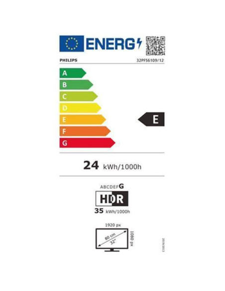 PHILIPS TV LED HDTV1080p - 32PFS6109