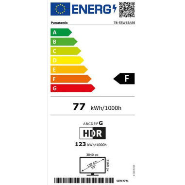 PANASONIC TV LED UHD 4K - TB55W63AE6