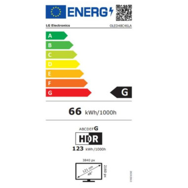 LG TV OLED UHD 4K - OLED48C46LA