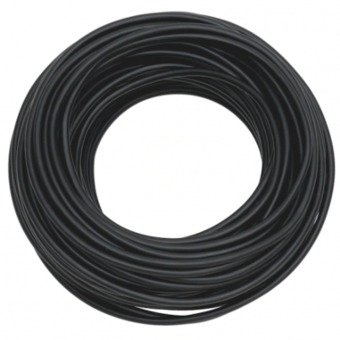 ANTARION Câble Souple H07V-K 4mm² Noir au Mètre
