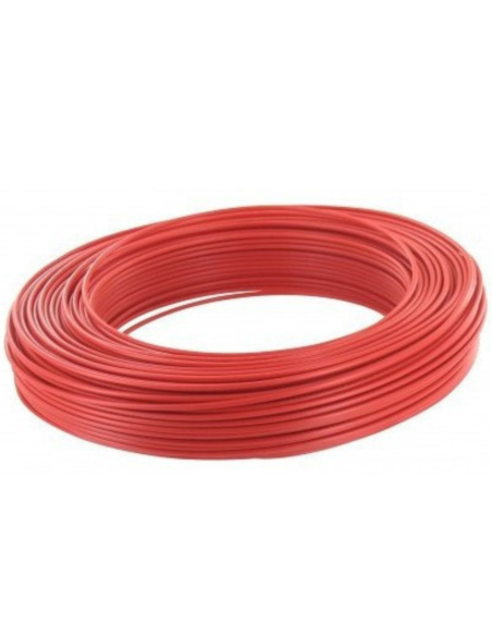 ANTARION Câble Souple H07V-K 6mm² Rouge au mètre