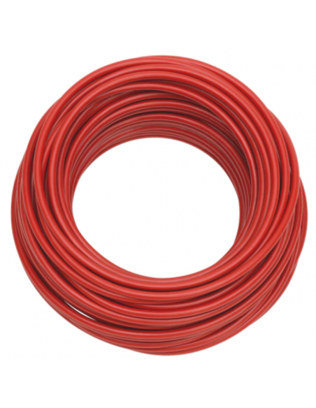 ANTARION Câble Souple H07V-K 6mm² Rouge au mètre