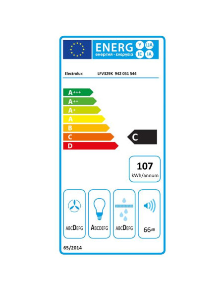 Hotte décorative murale LFV329K