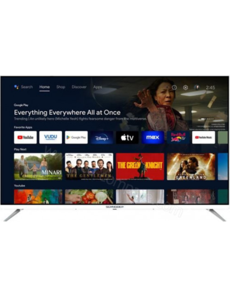 SCHNEIDER TV LED 50" 127cm Téléviseur UHD Android TV
