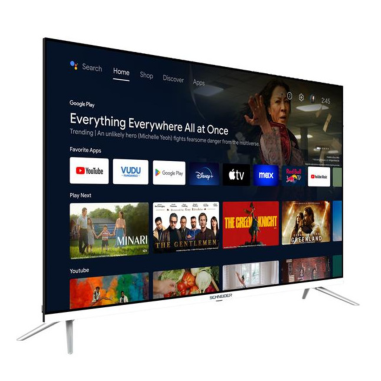 SCHNEIDER TV LED 50" 127cm Téléviseur UHD Android TV