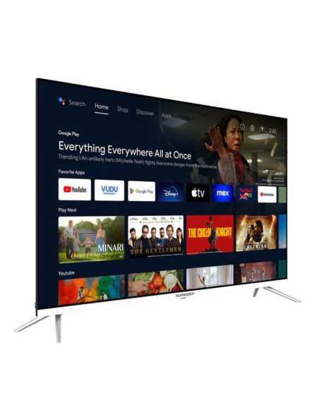 SCHNEIDER TV LED 50" 127cm Téléviseur UHD Android TV