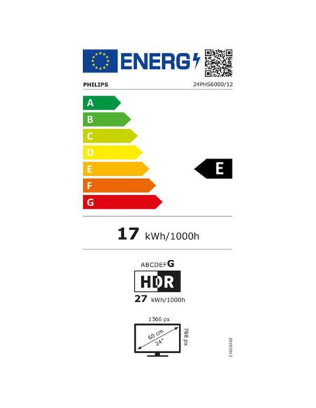 PHILIPS TV LED HDTV - 24PHS6000