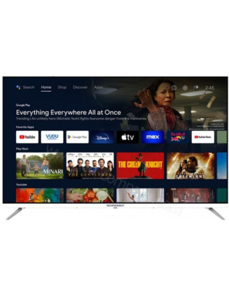 SCHNEIDER TV LED 55'' 139cm Téléviseur UHD 4K