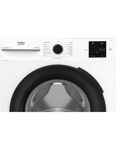 BEKO Lave-linge hublot 6kg 1200trs/min 15 programmes