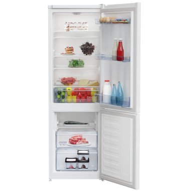 BEKO Réfrigérateur combiné blanc 262L Mini-Frost