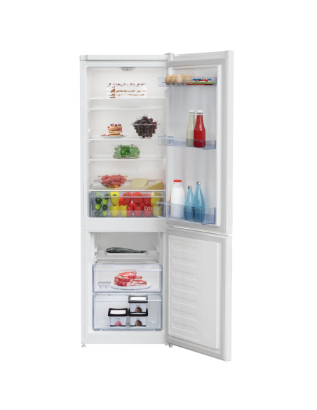 BEKO Réfrigérateur combiné blanc 262L Mini-Frost