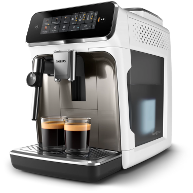PHILIPS Expresso broyeur automatique 1500W 1.8L Blanc