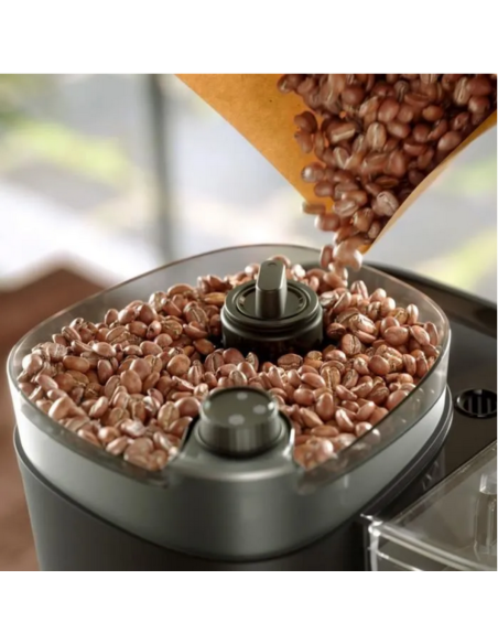 PHILIPS Cafetière filtre programmable avec broyeur 1000W 1.2L