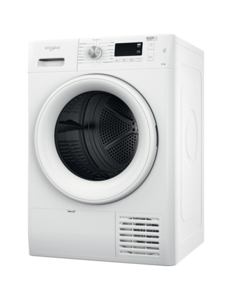 WHIRLPOOL Sèche-linge Pompe à Chaleur 8Kg 15 Programmes