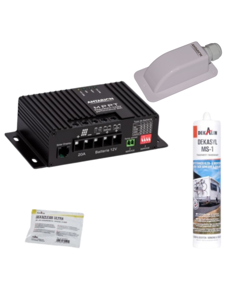 ANTARION BLISTER DE POSE SOLAIRE MPPT 20A BT
