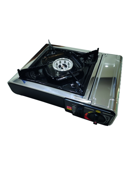 Pack INCASA Réchaud à gaz portable + KEMPER Cartouche de gaz