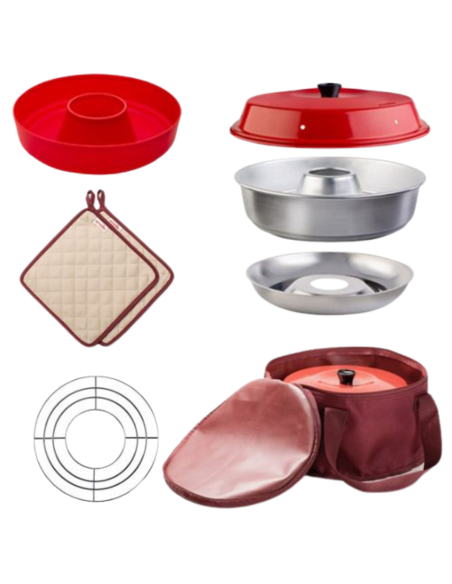 PACK OMNIA Four et accessoires + INCASA Réchaud à gaz portable + KEMPER Cartouche de gaz