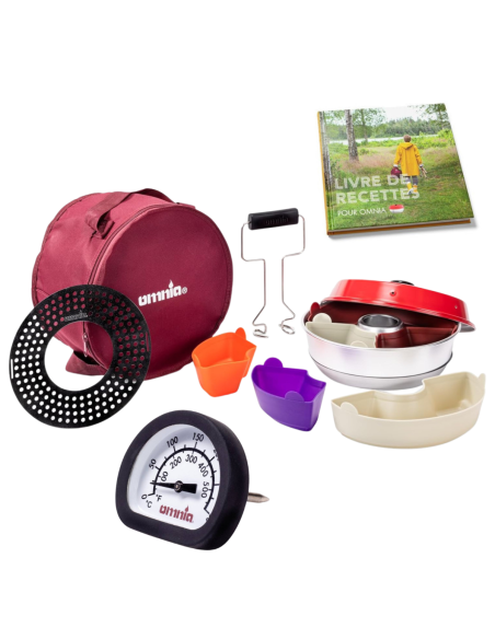 Pack OMNIA Four et accessoires + Termomètre multifonctions + Livre de recettes