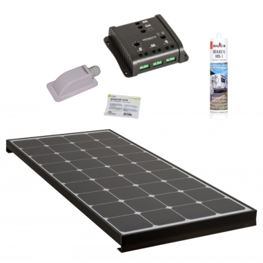 PACK ANTARION BLACK BOOSTER 170W panneau solaire Camping Car