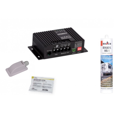 Pack ANTARION Panneau Solaire 120W + Régulateur Solaire MPPT10