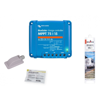Pack ANTARION Panneau Solaire 120W + Régulateur Solaire Victron 15A