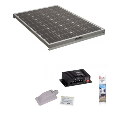 Pack ANTARION Panneau solaire 160W + Kit de pose solaire MPPT 160W 10A