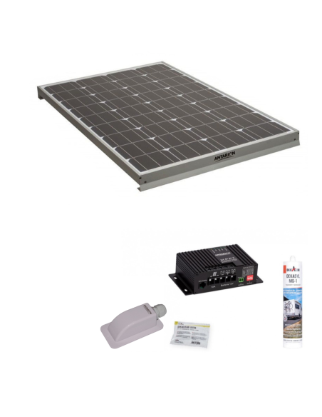 Pack ANTARION Panneau solaire 160W + Kit de pose solaire MPPT 160W 10A