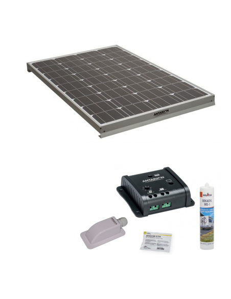 Pack ANTARION Panneau solaire 160W + Kit de pose solaire PWM 160W 10A