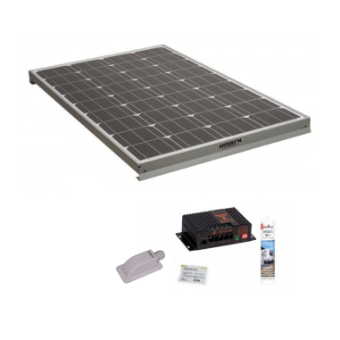 Pack ANTARION Panneau solaire 120W + Kit de pose solaire  MPPT10A
