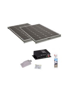 Pack ANTARION 2x Panneaux solaire 140W + Régulateur MPPT 320W 20A