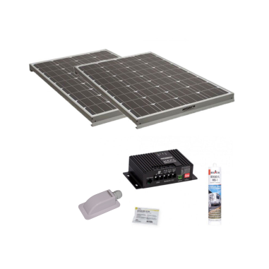 Pack ANTARION 2x Panneaux solaire 140W + Régulateur MPPT 320W 20A