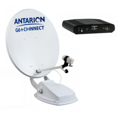 Pack ANTARION Parabole Automatique Camping-car + STRONG Décodeur + HDSAT Cordon Allume Cigare