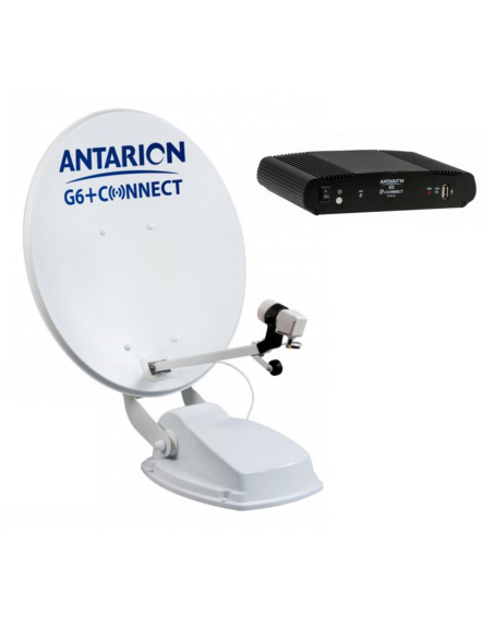 Pack ANTARION Parabole Automatique Camping-car + STRONG Décodeur + HDSAT Cordon Allume Cigare