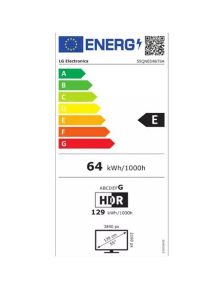 LG TV QNED 4K - 55QNED86T6A