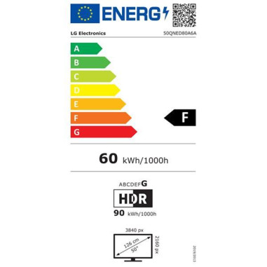 LG TV QNED 4K - 50QNED80A6A