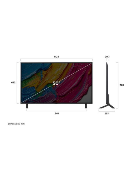 LG TV QNED 4K - 50QNED80A6A