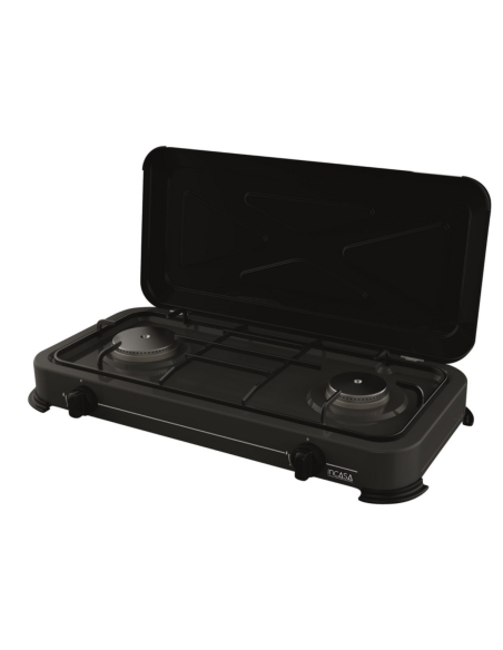 PACK INCASA Réchaud à gaz 2 Feux + Sacoche de transport 2/3 Feux