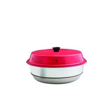 PACK OMNIA Four nomade + Livre de recettes + Moule en silicone rouge à l'unité + Grille pour four