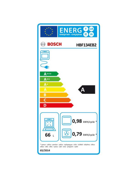 Four EcoClean HBF134EB2