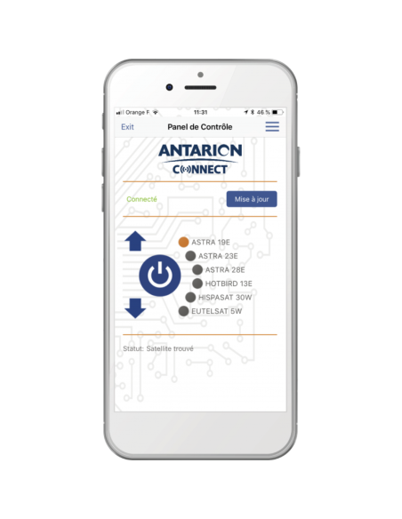 ANTARION Antenne Automatique Compact + Récepteur TNTSAT
