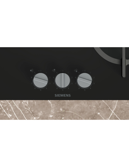 SIEMENS Table de cuisson gaz Brûleur Wok puissant