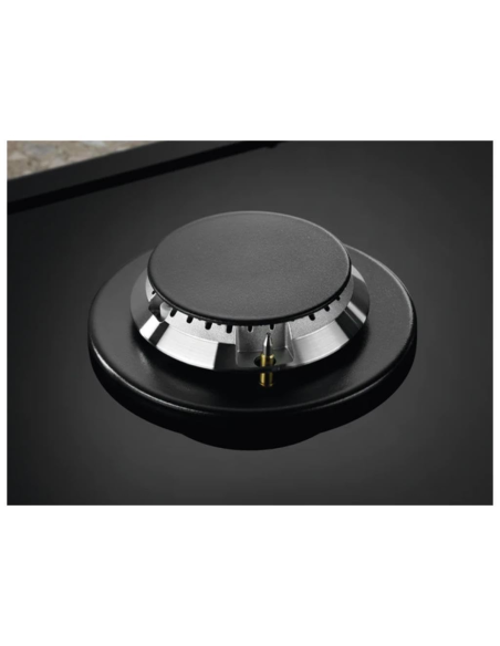 ELECTROLUX Table de cuisson gaz noire Commandes StepPower
