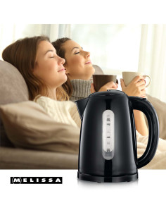 MELISSA 16130301 Bouilloire 1.7L Noir 2