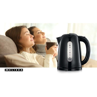 MELISSA 16130301 Bouilloire 1.7L Noir