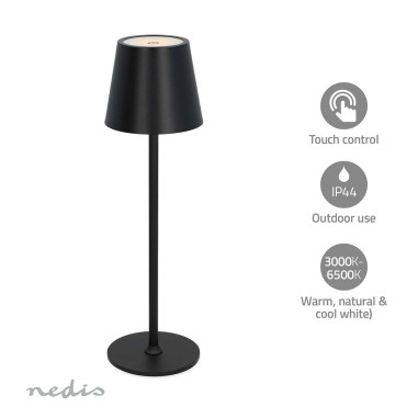 Nedis LTOUT05BK Lampe LED de table