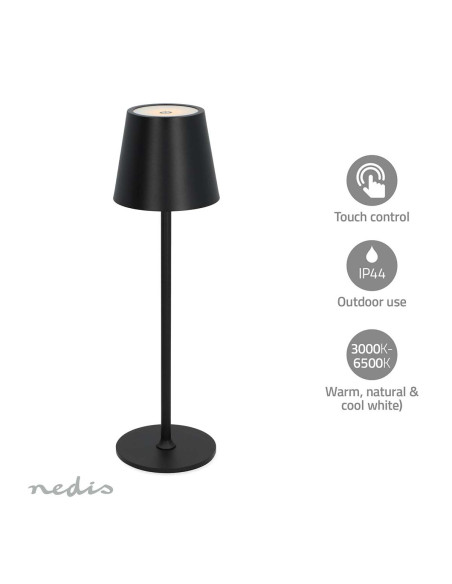 Nedis LTOUT05BK Lampe LED de table