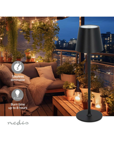 Nedis LTOUT05BK Lampe LED de table